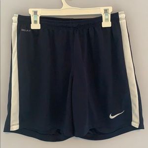 Nike navy athletic shorts